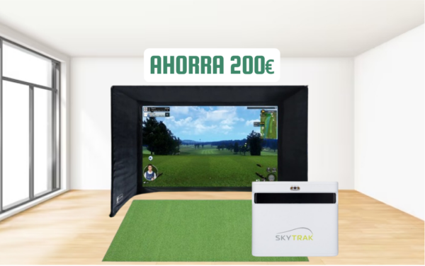 Simulador de golf pack Skytrak +2023