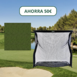 Red de golf Pro Series y Alfombrilla de golpeo Premium