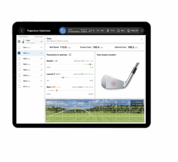 Simulador de golf FlightScope X3C - Imagen 5