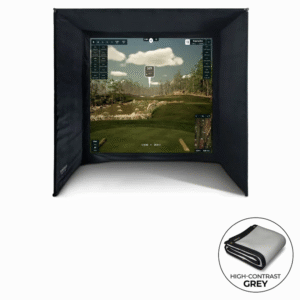 Recinto de Simulador de Golf Sim Space UltraMAX Grey Screen