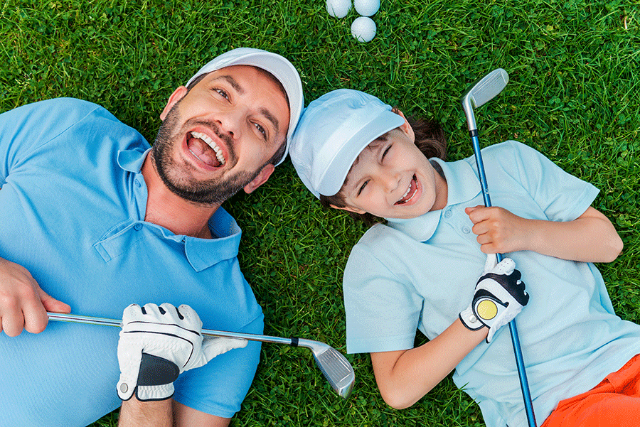 Cómo iniciar a los niños en Golf