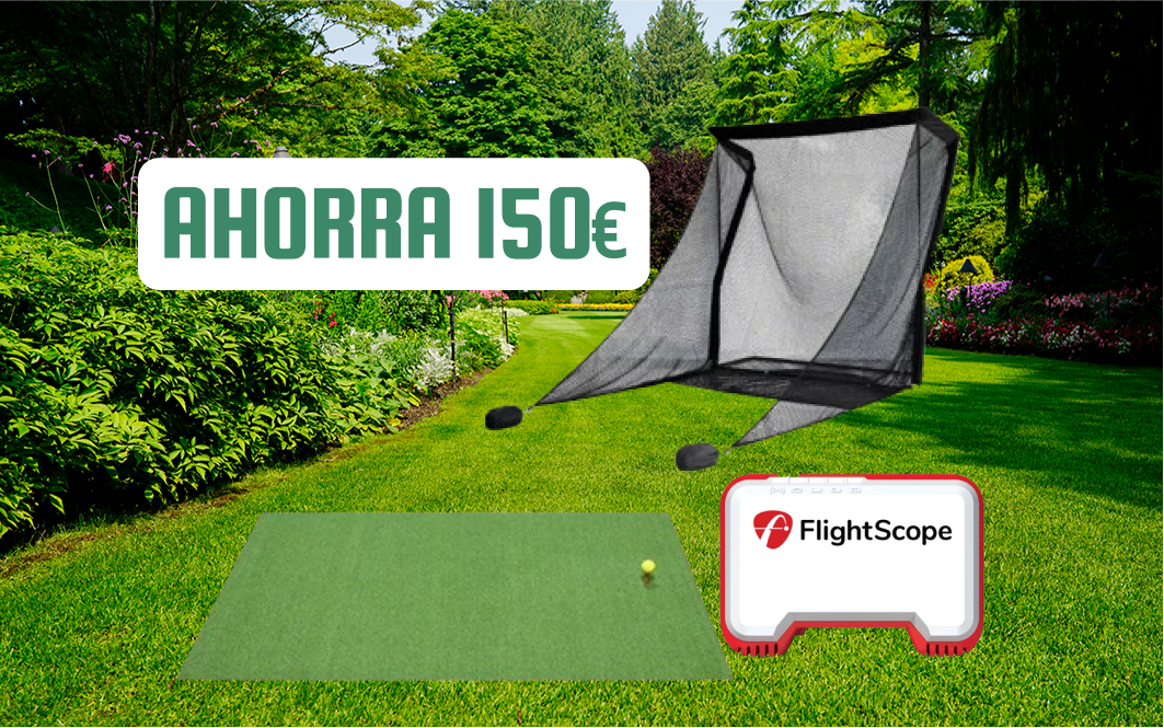 Monitor de lanzamiento golf Pack Flightscope Mevo