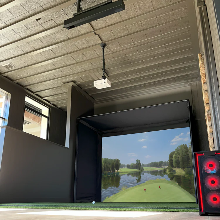 Simulador golf de techo
