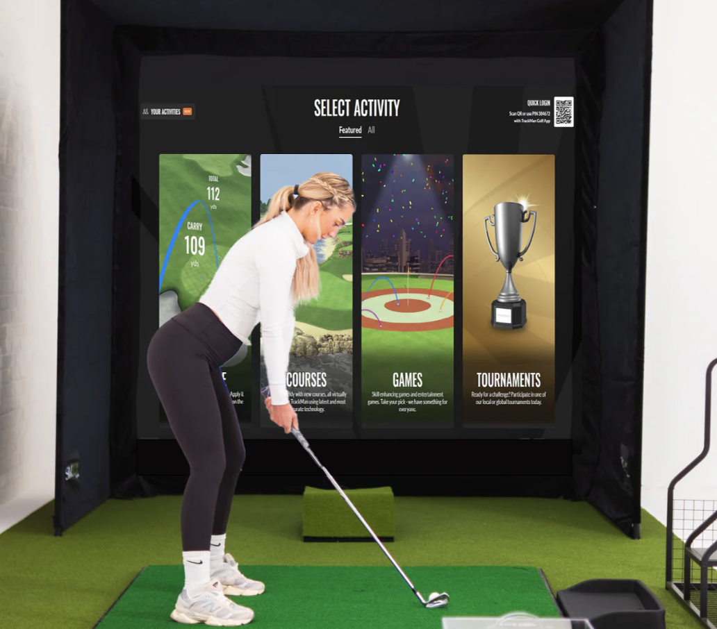 Recinto SimBox Golfbays simulador de golf - Imagen 3