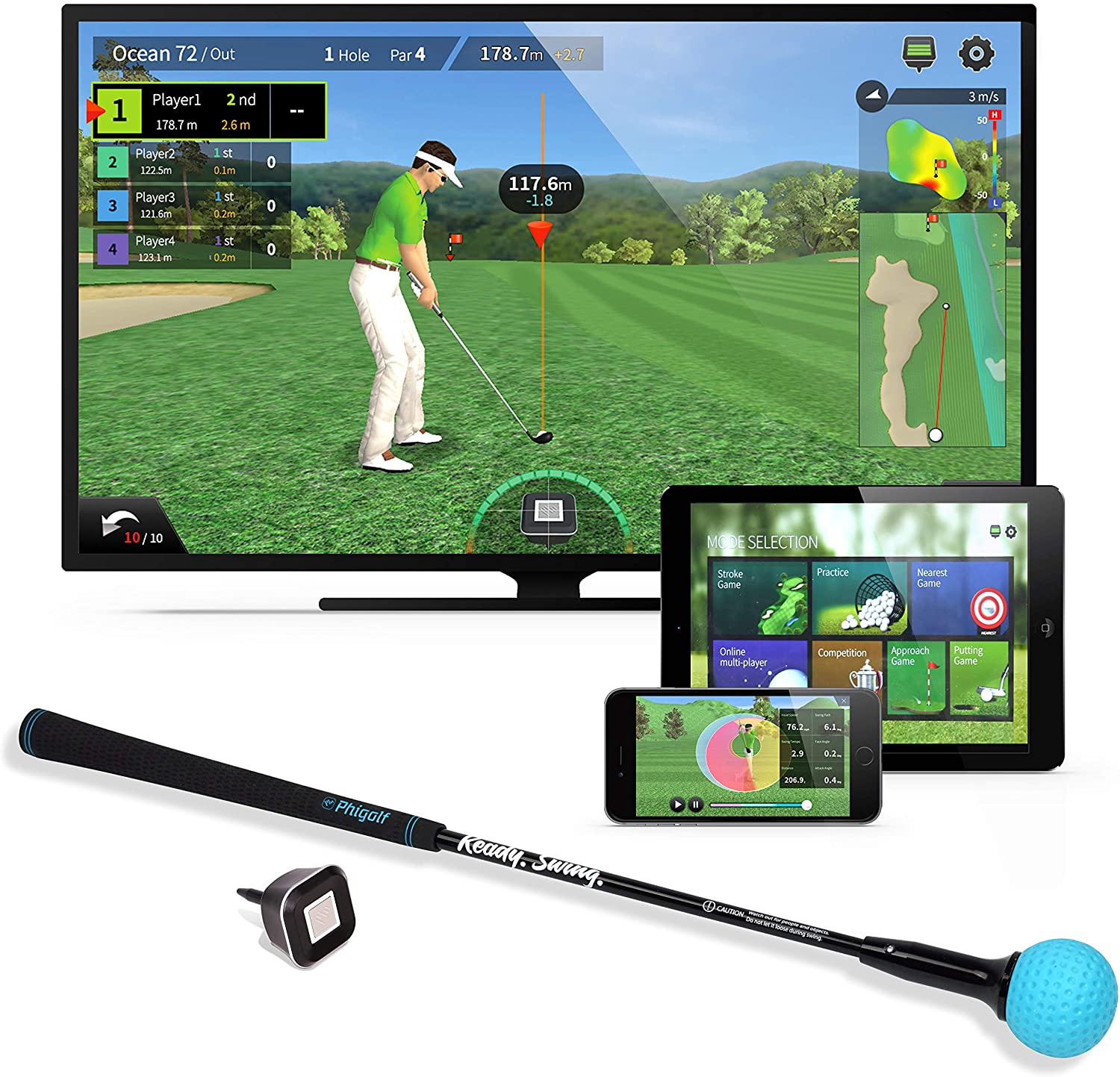 Simulador Golf virtual profesional Package