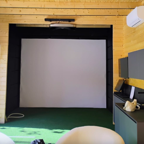 Instalación simulador de golf Majadahonda — montaje profesional en Madrid Oeste